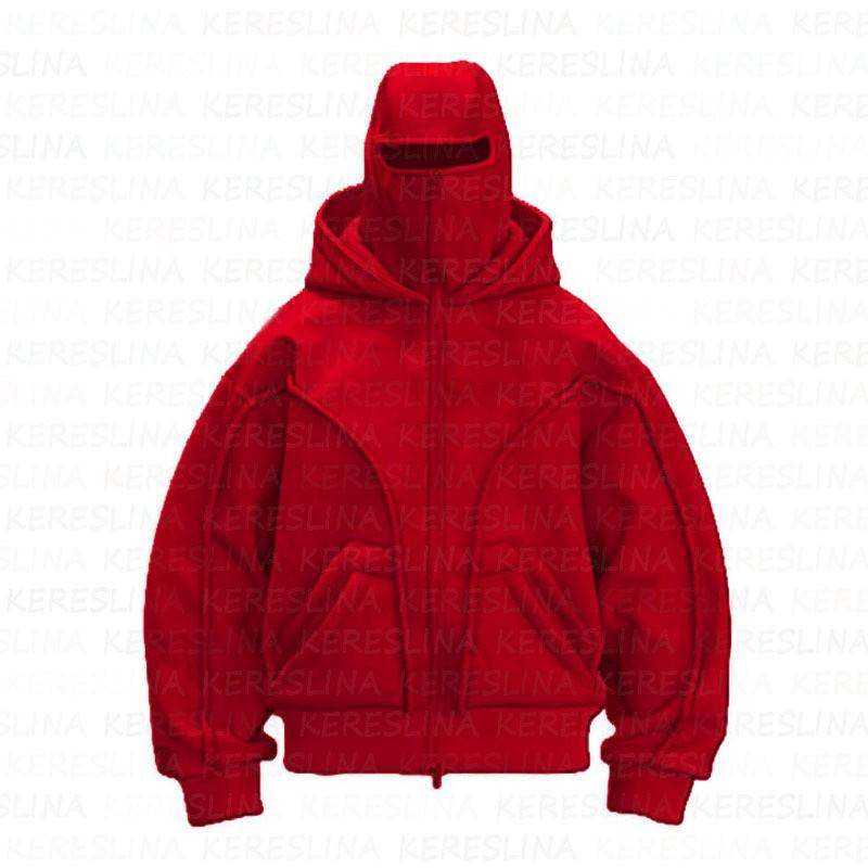 Unisex Übergroßer Kapuzenpullover Streetwear Lockerer Schnitt Geometrischer Print Langarm Pullover Winter