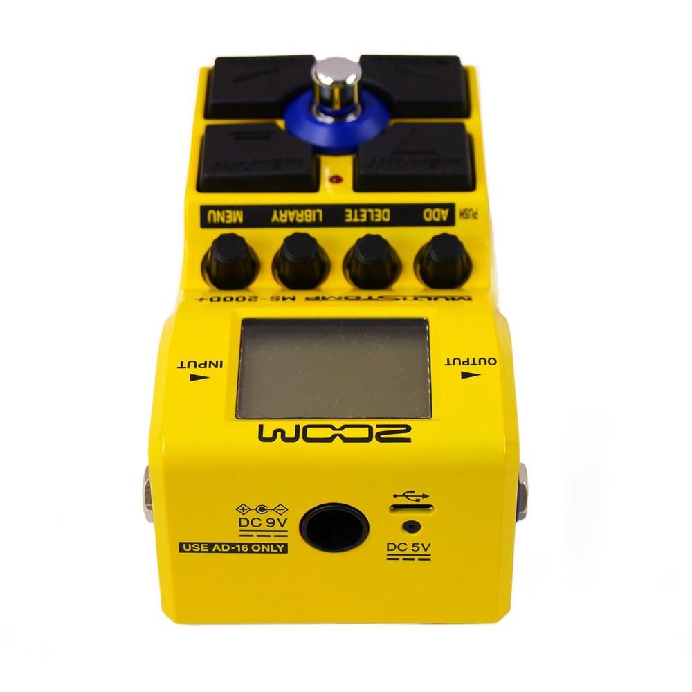MS-200D+ Multi-Stomp Pedal Yellow 200 Types of Distortion