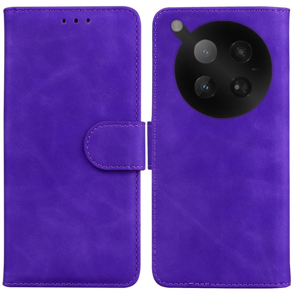 For Infinix Zero 40 4G Case Solid Color Leather Wallet Phone Cover