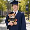 Personalized Graduation Bear Doll 2026 for Her, Soft Plush Teddy with Embroidered Gown, Class of 2026 Graduation Gifts for College High School