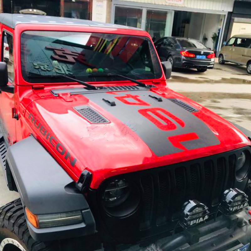 Jeep Wrangler 1941 Hood & Body Pinstripe Decal Set