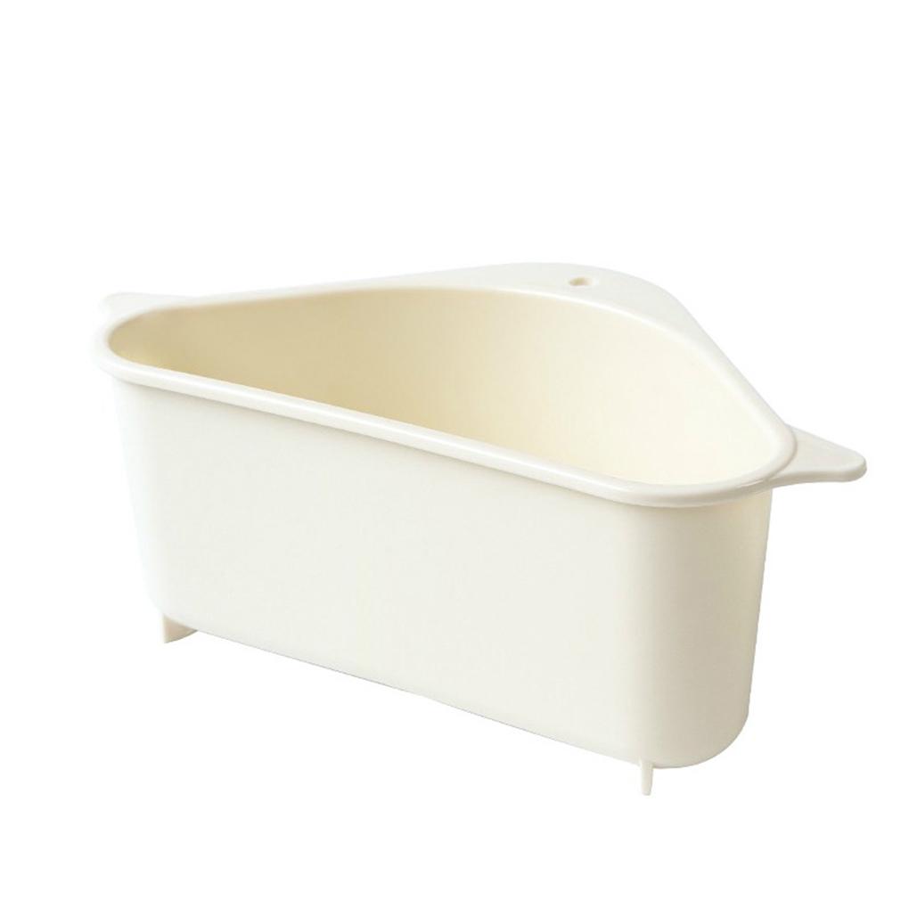 Triangular Sink Drain Shelf Rack Multifunctional Storage Holder Sucker Kitchen