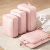 Portable Travel Compression Packing Set: Suitcase Bags for Underwear & Clothes