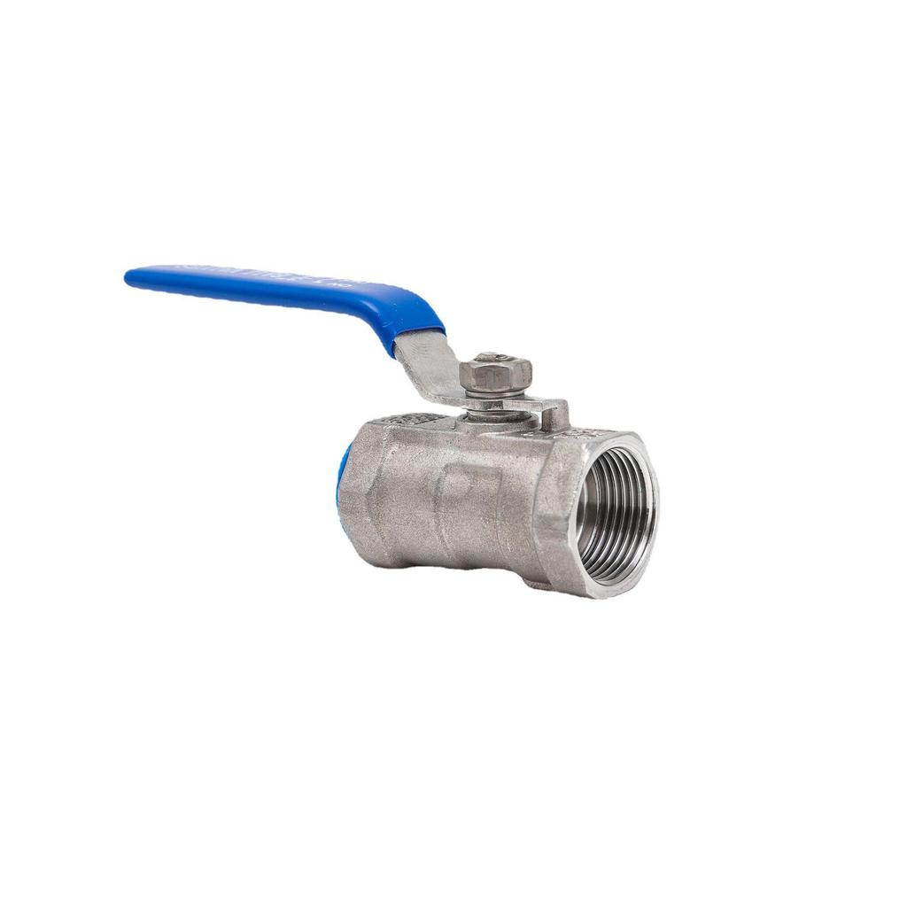 Stainless Steel 304 Lightweight One-Piece Ball Valve with Internal Thread