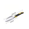 1pc/ Stainless Steel Gardening Shovel With Rubber Anti Slip Handle for Planting Excavating Weeding and Gardening Tools