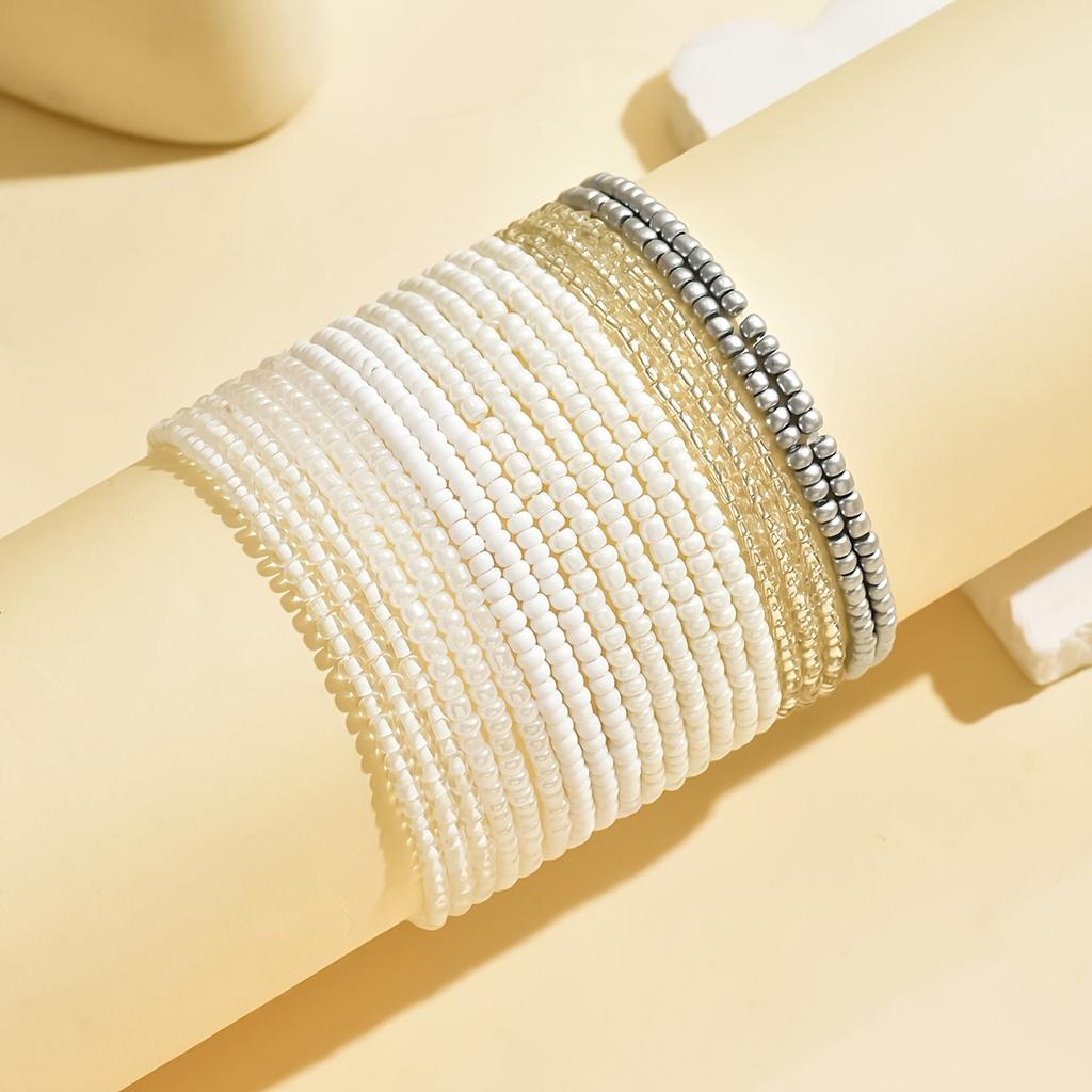 Fashionable Summer Women's Bracelet and Versatile Handmade Beaded Bracelet