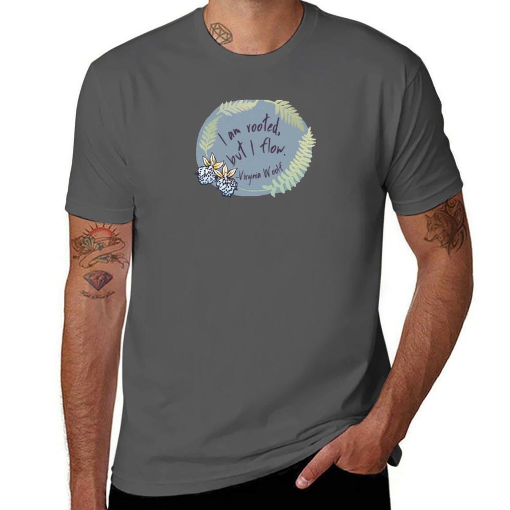 I Am Rooted But I Flow TShirt Work Outdoor TShirt for Men