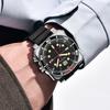 FEELNEVER New Imported Movement Sapphire Diver Watch Men Casual Luminous Automatic Mechanical Wristwatches For Men Montre Homme