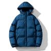 Mens Winter Hooded Thick Loose Cycling Cotton Coat Outdoor Sports Jacket