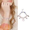 Handmade Crystal Beaded Necklace/Bracelet Stylish Colorful Bead Accessory Fashionable Jewelry for Girls and Women