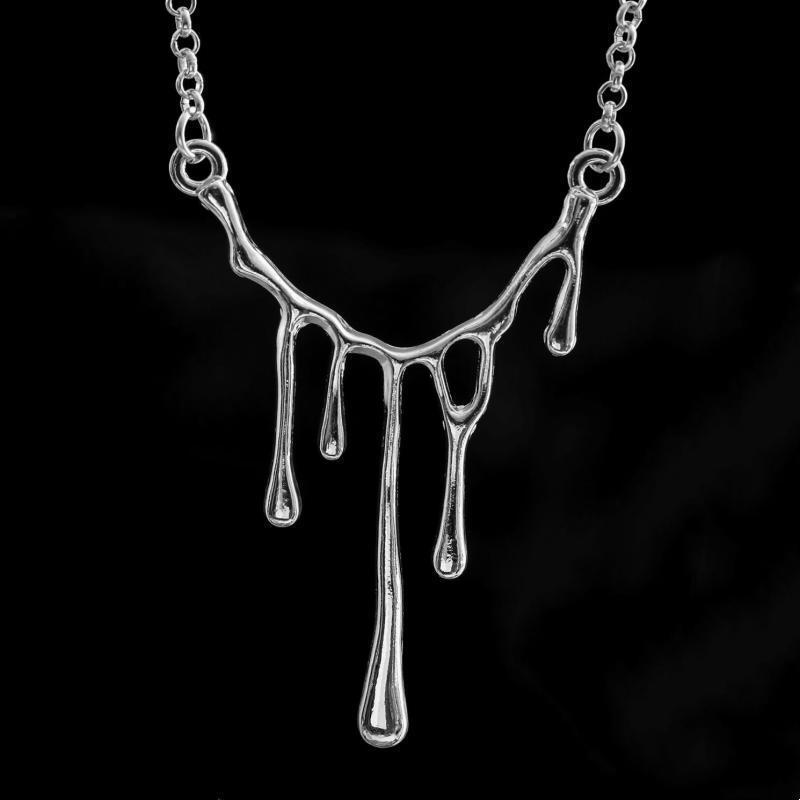 Cross Fashion Lava Drop Necklace - Hip Hop Jewelry