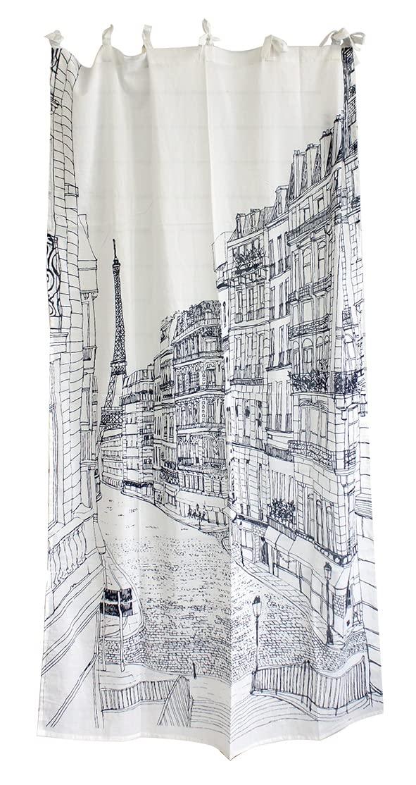 

Keystone Landscape W110 x D180 x LANDCTPA Curtains, Paris, Size Approx.