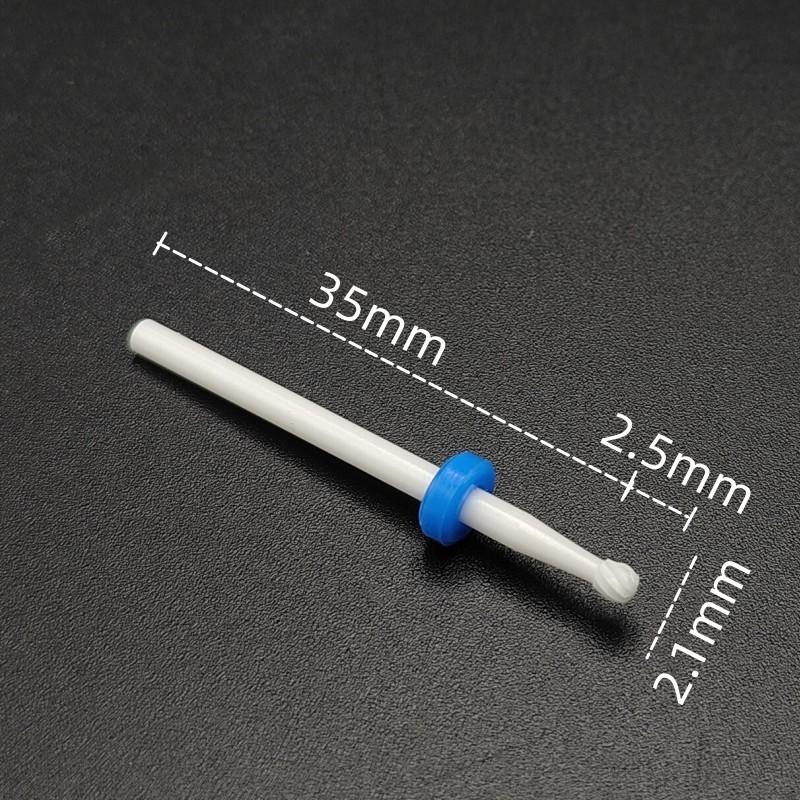 1 Piece Ceramic Nail Art Drill Rotary Cutter Cleaning Device for Nail Art Machine Accessories Removal Nail Gel Tool