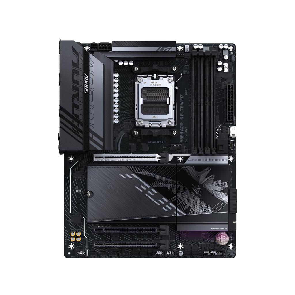 GIGABYTE B850 AORUS ELITE WIFI7 AMD Ryzen ATX Gaming-Mainboard MB6674 - High-End