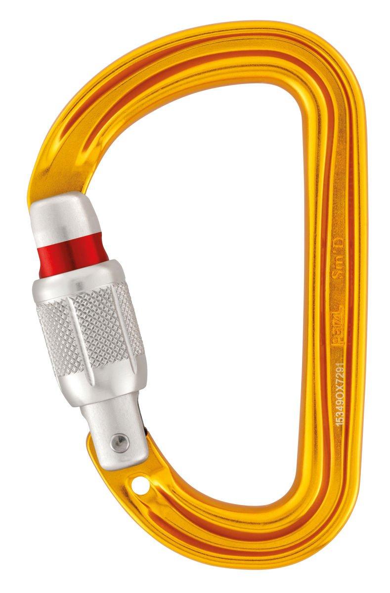 Карабин SMD винтовой замок M39A SL [Petzl] оранжевый