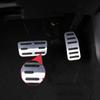 For Honda City 2015 2016 2017 2018 2019 Aluminum Alloy Car Accelerator Gas Pedal Brake Pedals Non-Drilling Cover Case Pads Trim