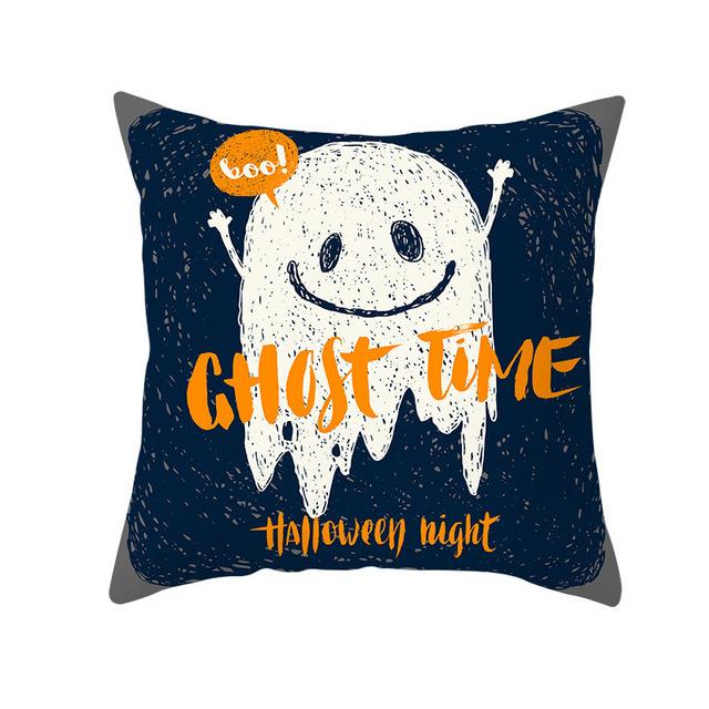 Halloween Cushion Cover Halloween Pumpkin Throw Pillow Case Halloween Printing Decorative Pillowcase Cushion Cover Zt212