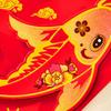Thickened Chinese New Year Door Sticker Red Spring Festival Supplies  Spring Festival