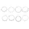 Elegant Silver Plated Bracelet Featuring Minimalist Korean Design And Playful Shark Elements For Fashion Forward Women