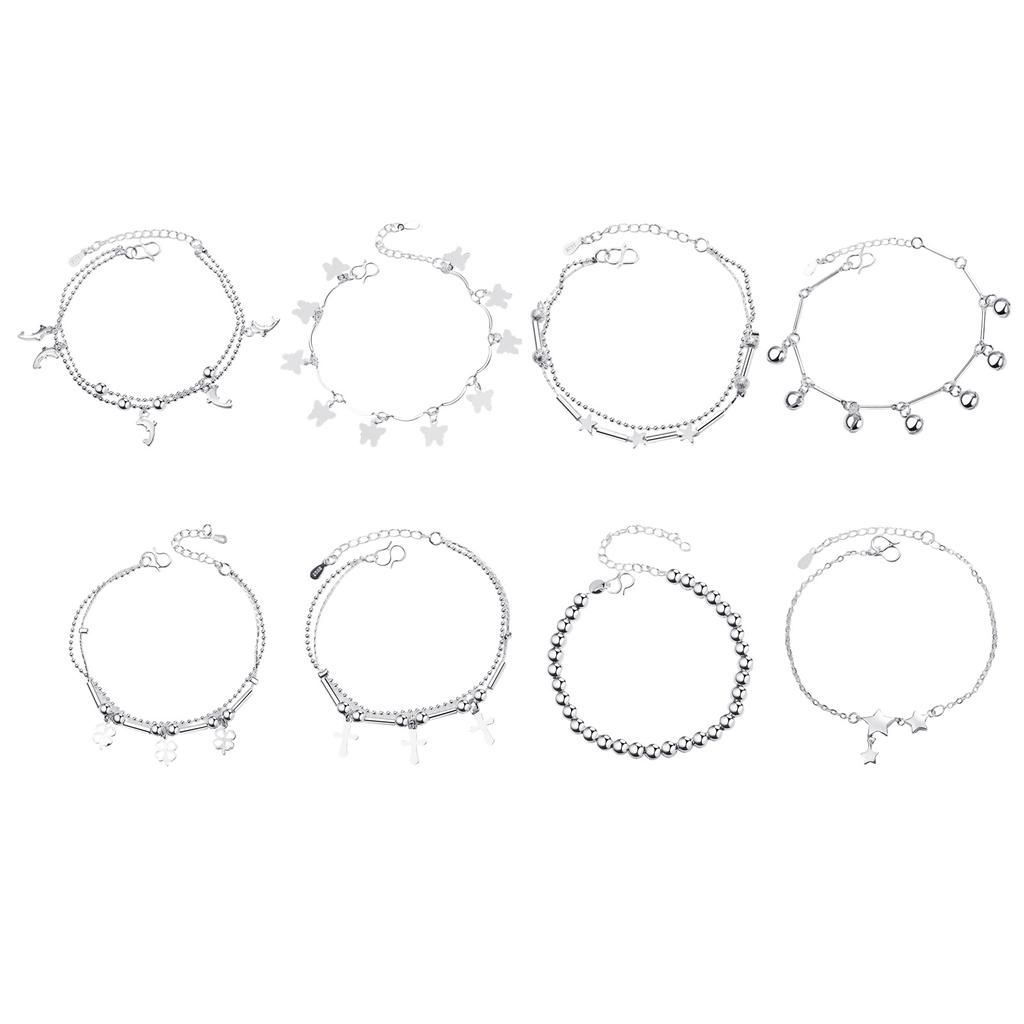 Elegant Silver Plated Bracelet Featuring Minimalist Korean Design And Playful Shark Elements For Fashion Forward Women