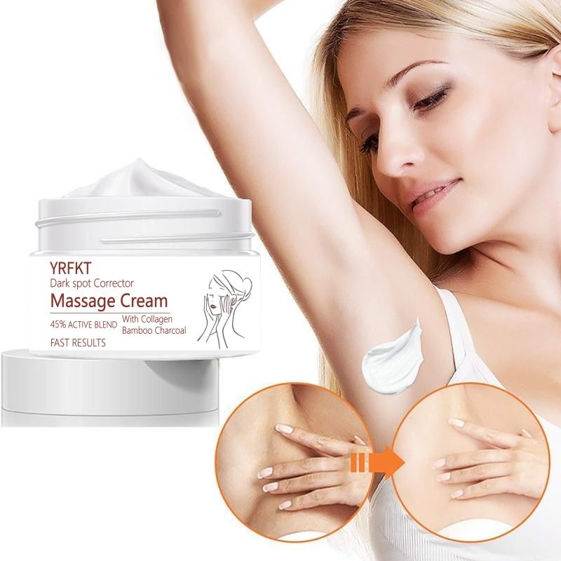 Aufhellende Creme für dunkle Haut, strahlend weiße Körperlotion, 7 Tage, Aufhellung der Haut im Intimbereich. Creme für das Gesicht