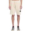 Plain Badge Drawstring Casual Shorts Men Shorts Off-White K1S156200009S0060-V0193