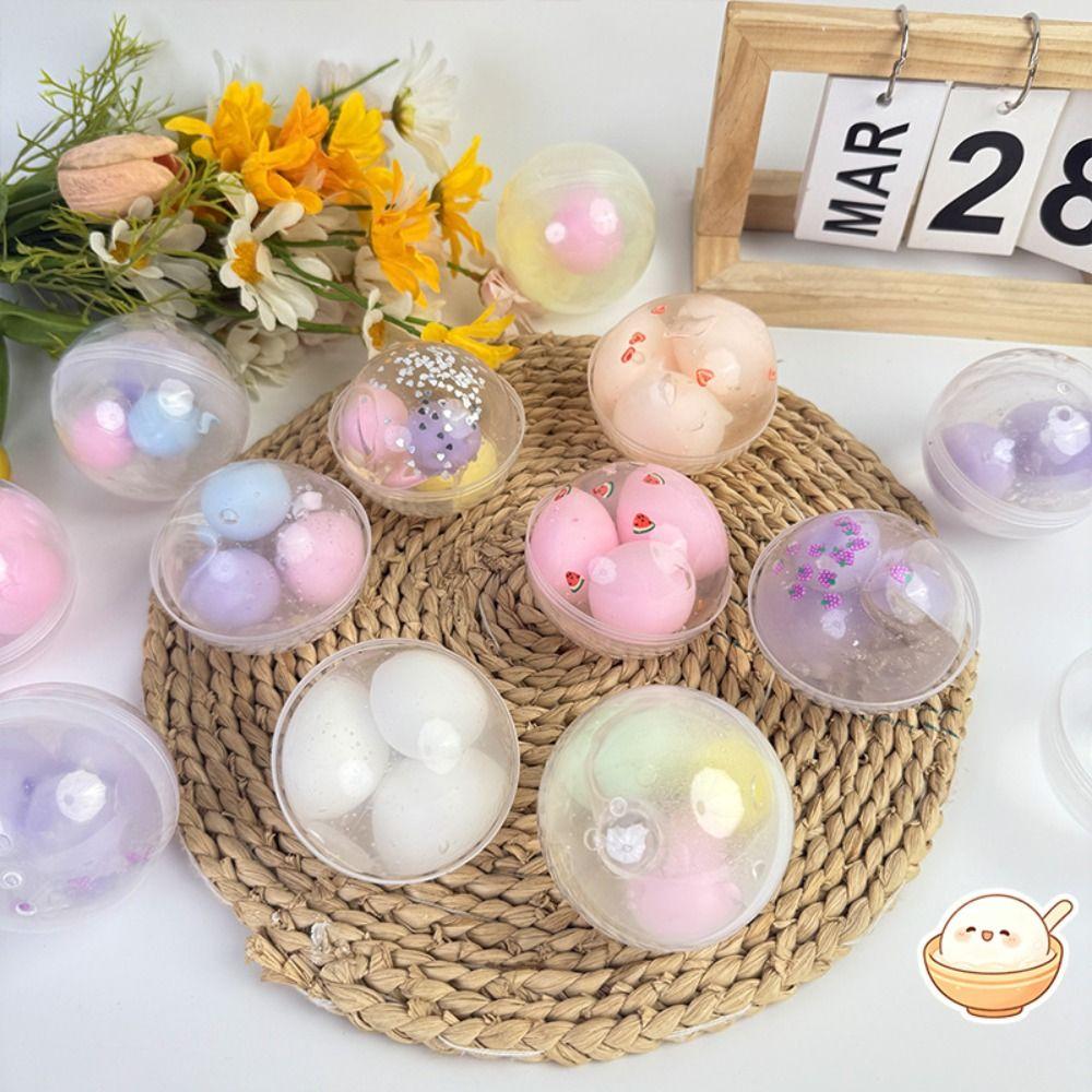 Handgemacht Knusprig Handgemacht Kugel Obst Serie Fidget Quetsch Sensorisch Knödel Squishy Schreibtisch Geschenk