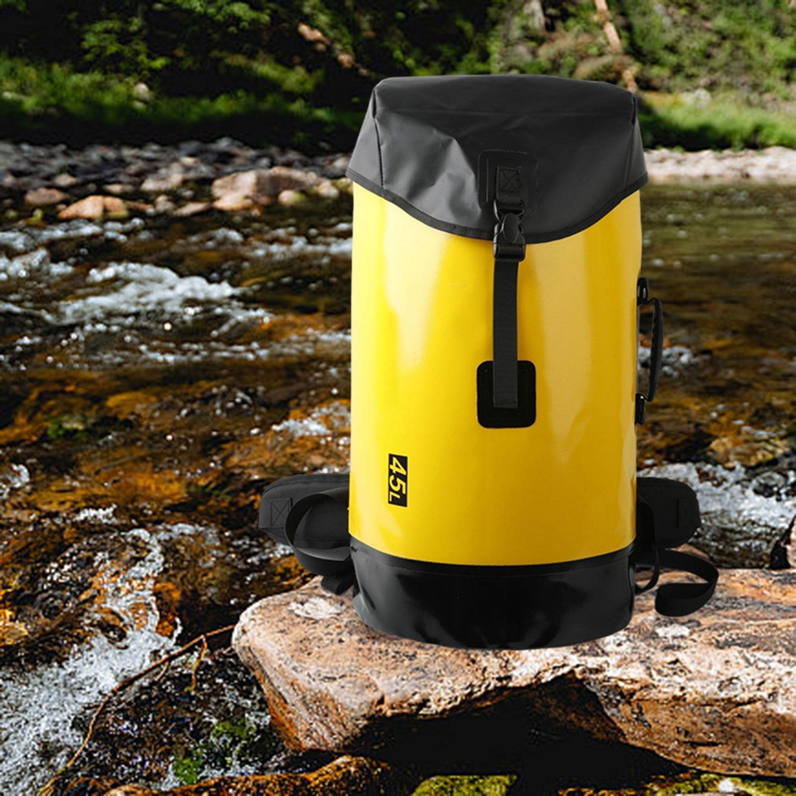 

Waterproof Dry Bag Sack Keeps Gear Breathable Sturdy Backpack Storage for 45 L