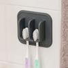 FLAITO Domestic Silicone Single Bathroom Suction Toothbrush Holder