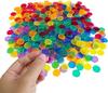 Montessori Magnetstab-Set Bingo-Chips Wissenschaft Farbe Zählen Mathe Lernspiel Kinder Pädagogisches Spielzeug Lustiges Familienspiel