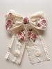 Bows Lace Big Bows Hairclip Women Elegant Spring Clip Spring Summer Hair Accessories Women Barrettes Embroidery Hair