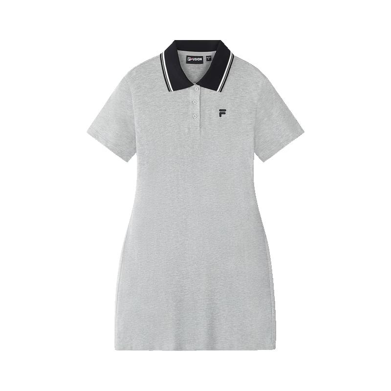 

FILA FUSION Women s 2026 Summer Knitted Polo Dress M