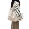 Women's Retro Large Capacity Tote - Versatile Single Shoulder Bag for Work & Commute
