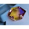 Tourmaline Bi-Color Hexagon Natural 17.55 Ct Fancy Beautiful Certified Gemstone