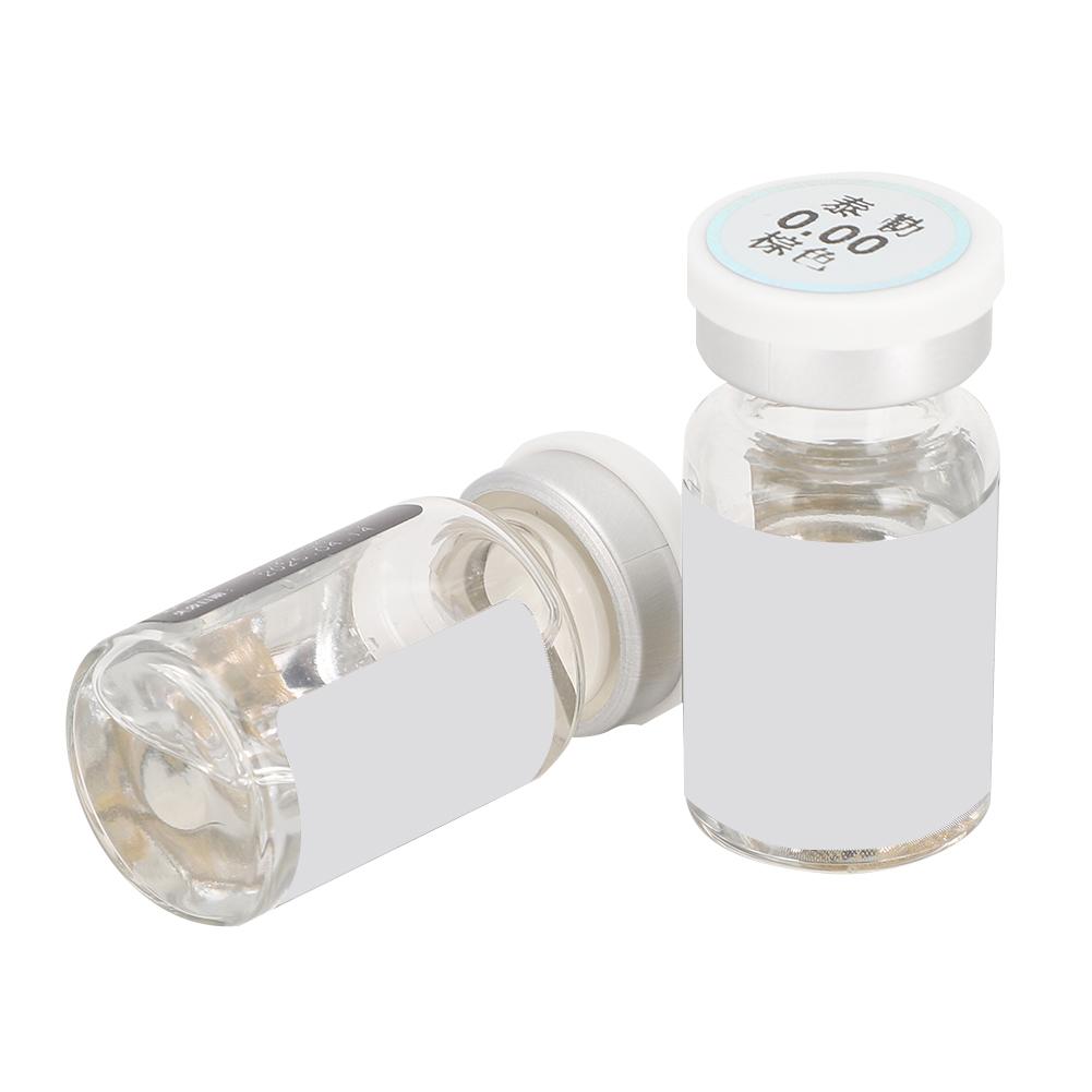 2pcs Contact Lenses Brown Colored Eyes Lenses Easy Carry Contact Lenses Makeup Tools 14.00mm