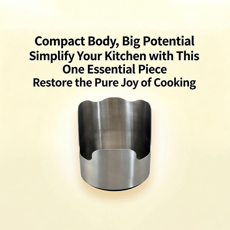 Stainless Steel Spoon Rest With Drip Tray, Heavy Duty Vertical Utensil Holder For Ladles Spatulas & Pot Lids, Rust-Proof Kitchen