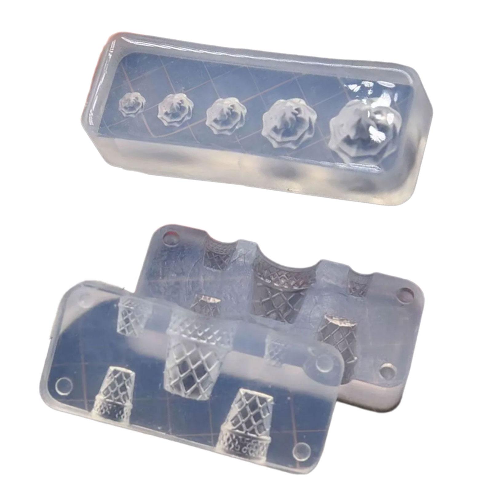

Silicone Ice Cream Cone Mold Candy Toy Moulds Realistic Ice Cream Shape Candy Food Molds for Baking and DIY Crafts 1SET