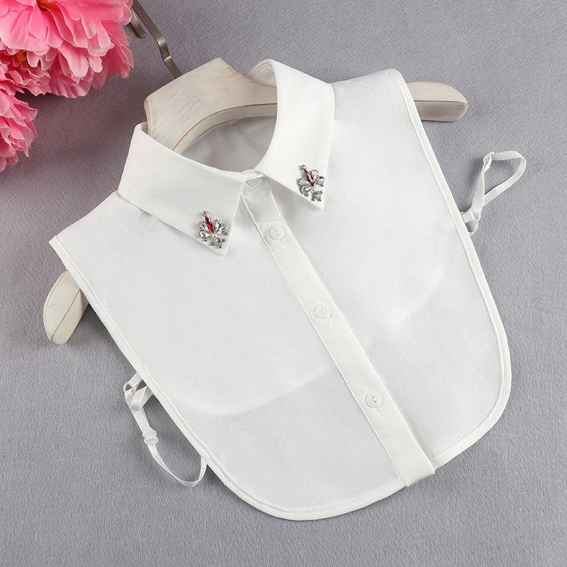 Versatile Fake Collar Women'S Shirt Decorative Collar Sweater Accessory Shirt Collar White Fake Collar