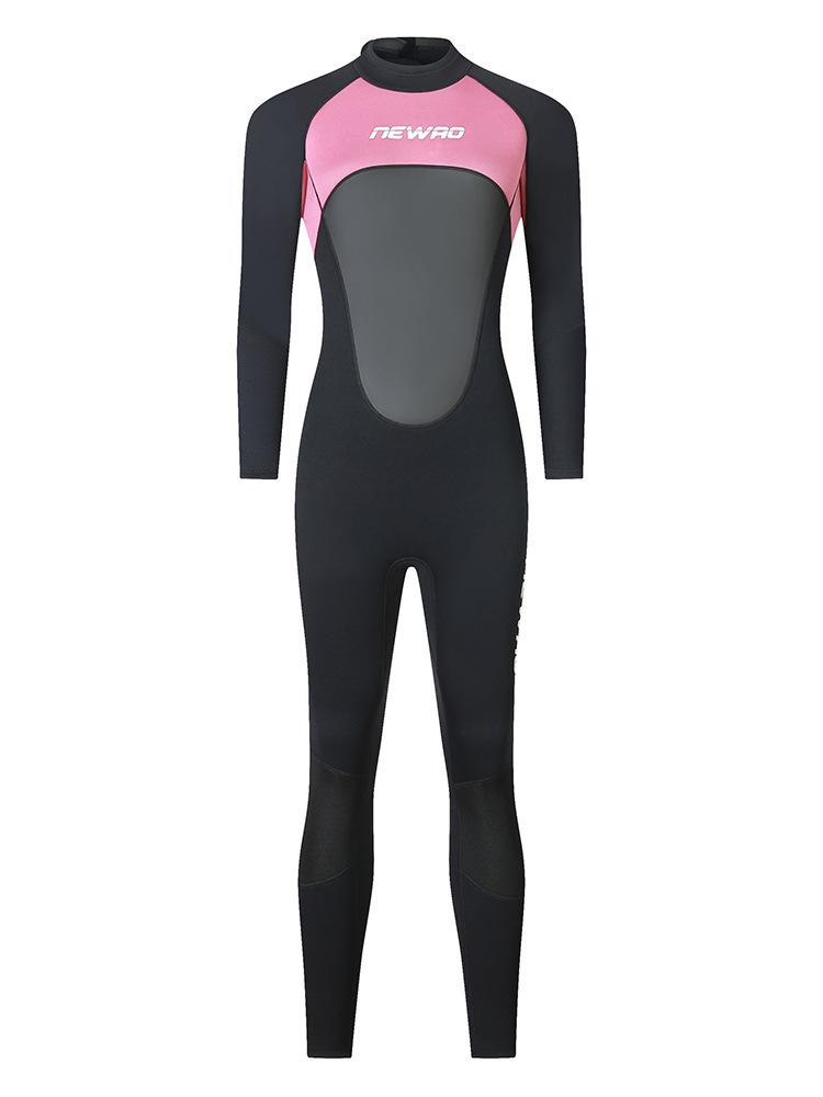 

Гидрокостюм 2 мм женский комбинезон с длинным рукавом 1 профессиональный снорклинг теплый серфинг дрейф защита от солнца вода спорт на открытом воздухе отпуск XXL розовый/белый