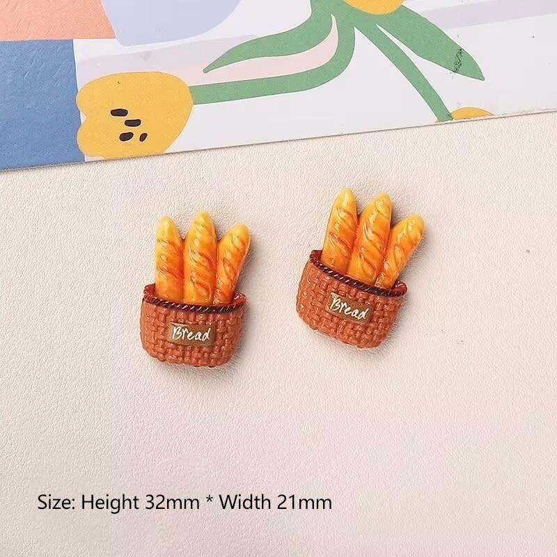 12Pcs Mini Simulation Food Fridge Magnets Waterproof Resin Decor for Home Kitchen Office DIY Craft Souvenir