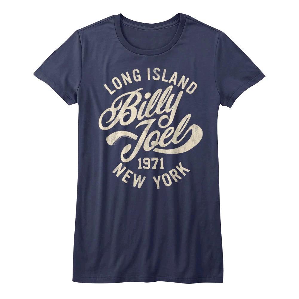 Billy Joel Long Island New York Women s T Shirt Pop Music Concert Tour Merch Top M