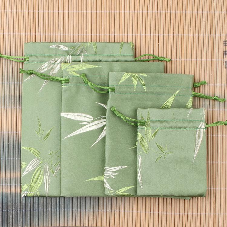 Premium Brocade Drawstring Bag for Jewelry, Gifts, and Accessories