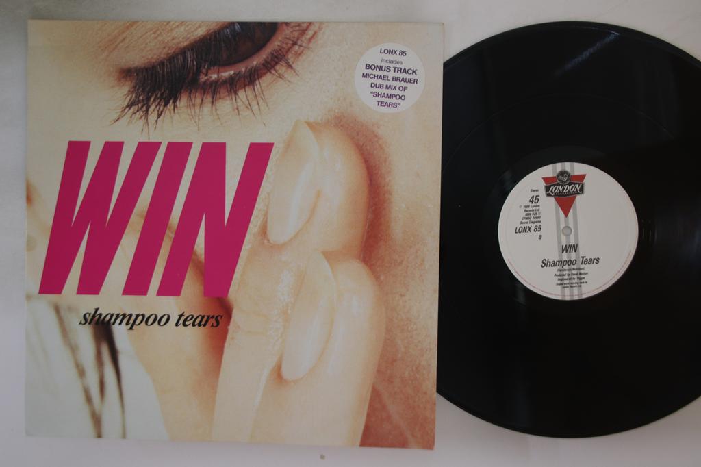 12inch Record WIN - Shampoo Tears LONX85 LONDON 1986 UK Rock Used