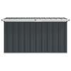 Garden Storage Box Anthracite Grey 129 X 67 X 65 Cm