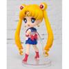 10CM Sailor Mini Moon Tsukino Usagi Sailor Moon Figure Anime Suit Desktop Golf Model Toy Gift Collection Ornaments Artwork PVC
