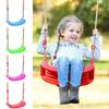 Plastic Children's Swing with Hanging Rope Multicolor Kids Swing Adjustable Height Accessories Baby Suspension Chair