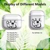 Simple Happy Expression Clear Earphone Cases Cover Case For Airpods 4 3 Pro3 Pro2 2 Pro 1