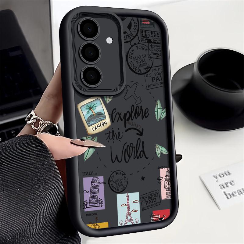 Landmark Case For Samsung Galaxy A56 A36 A26 A16 5G A55 A35 A15 A54 A34 A17 A37 A57 S20 FE S21 S22 S23 S26 S24 S25 Ultra Capa