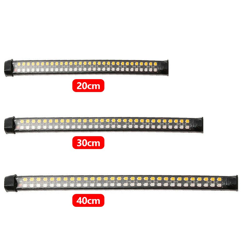 20cm 30cm 40cm Flexible Motorcycle LED Tail Light Strip 12V Flowing Water Blinker Indicator Signal Lamp Taillight Stop Lamp