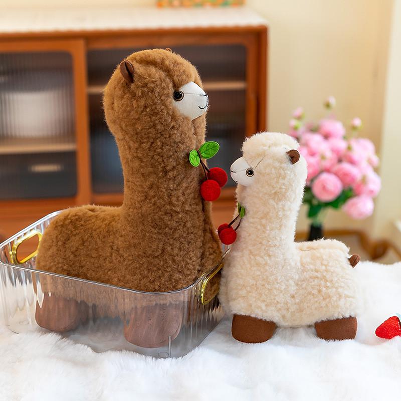 Plush Adorable Alpaca Doll Creative Stuffed Animal Toy Perfect Gift For Children